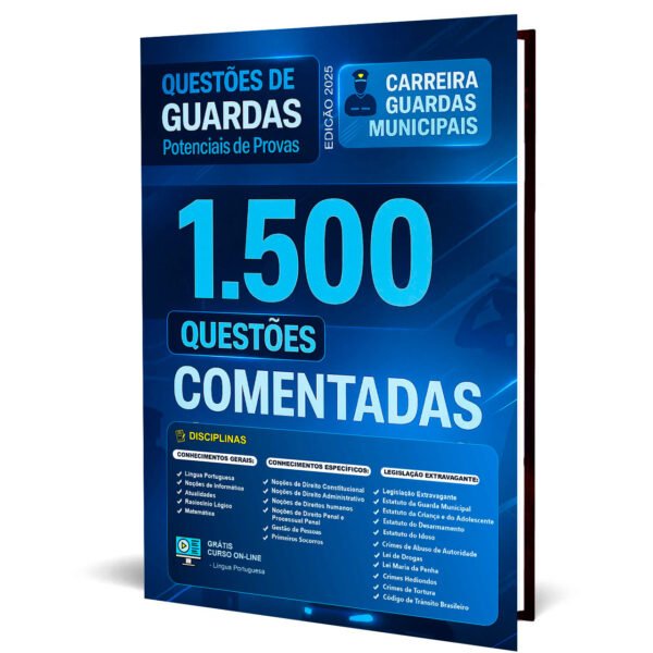 CAPA GUARDAS QUESTÕES 2025