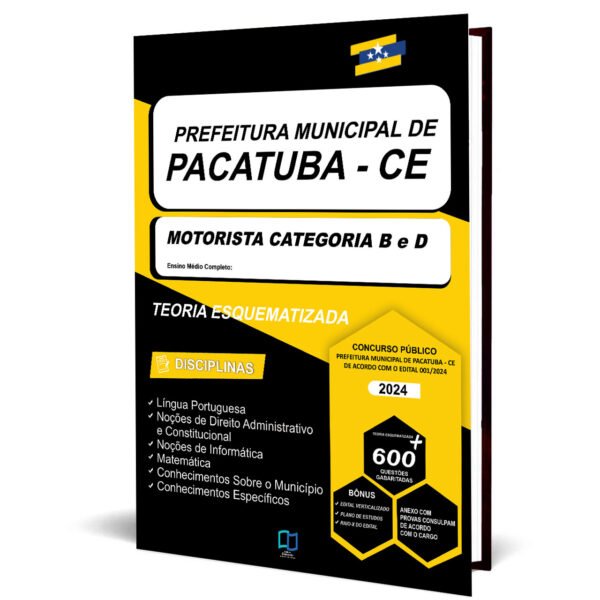 MOTORISTA CATEGORIA B e D.