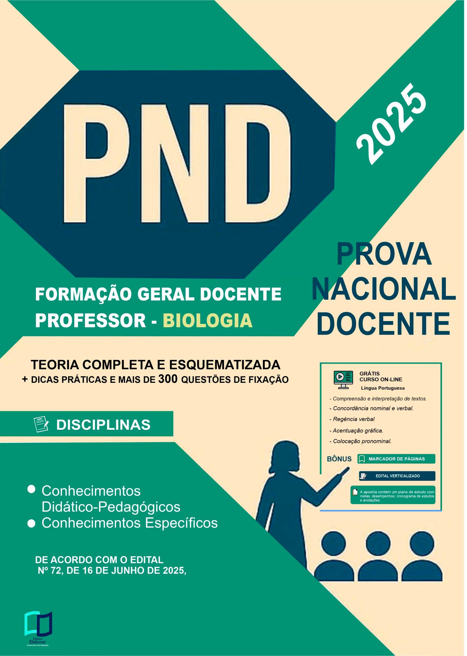 CNU PND PROF biologia . 2025