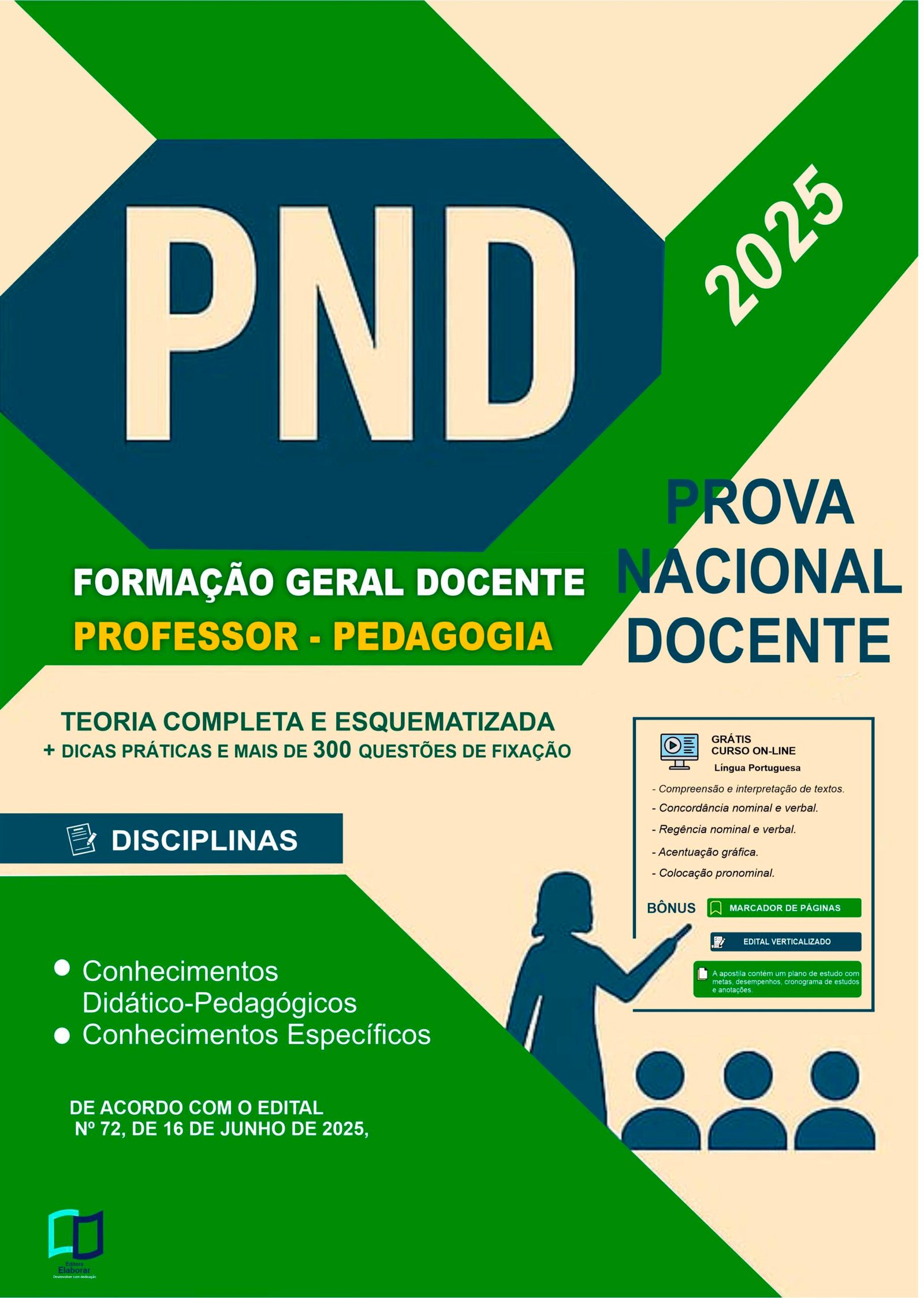CNU PND PROF pedagogia. 2025
