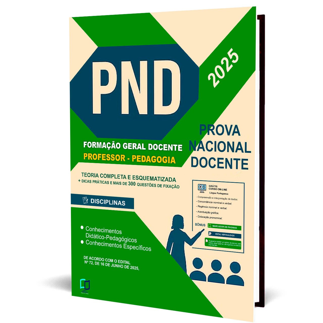 CNU PND PROF pedagogia. 2025.