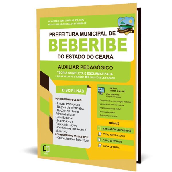 BEBERIBE PREFEITUA AUXILIAR PEDAGÓGICO.