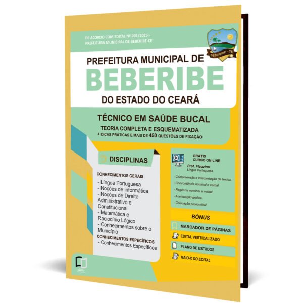 BEBERIBE PREFEITUA TÉCNICO EM SAÚDE BUCAL.