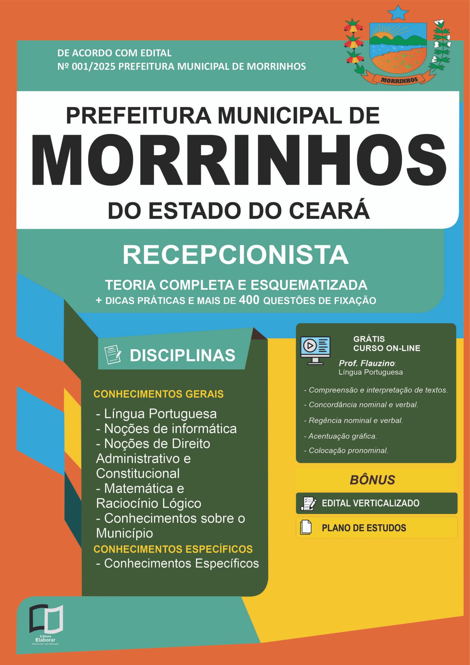 MORINHOS RECEPCIONISTA