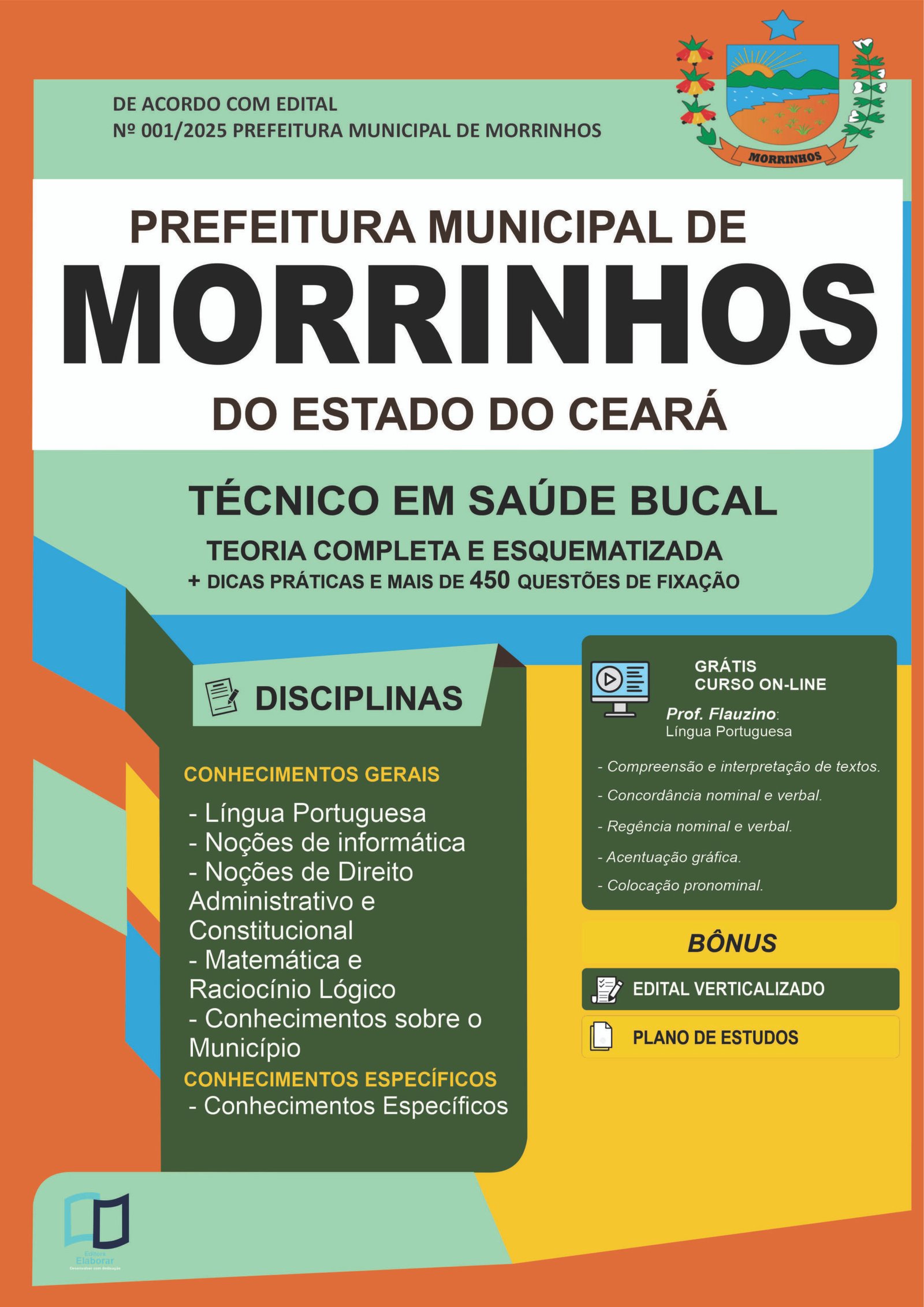 MORINHOS TÉCNICO DE SAÚDE BUCAL editora