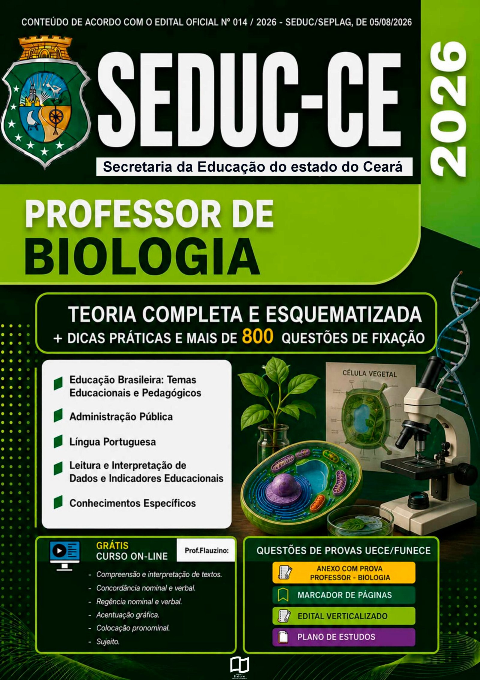 SEDUC -CE 2026 BIOLOGIA