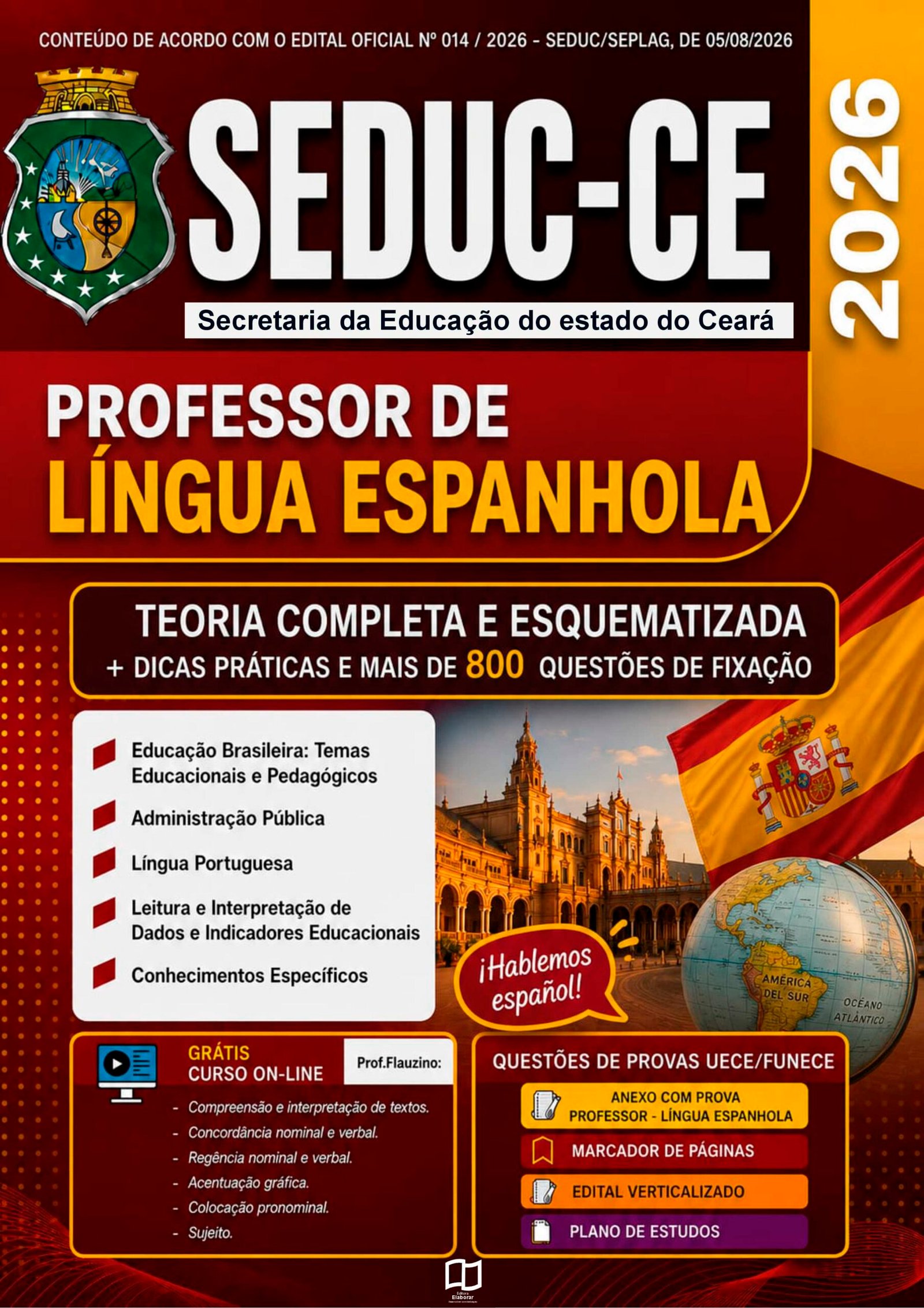 SEDUC -CE 2026 ESPANHO