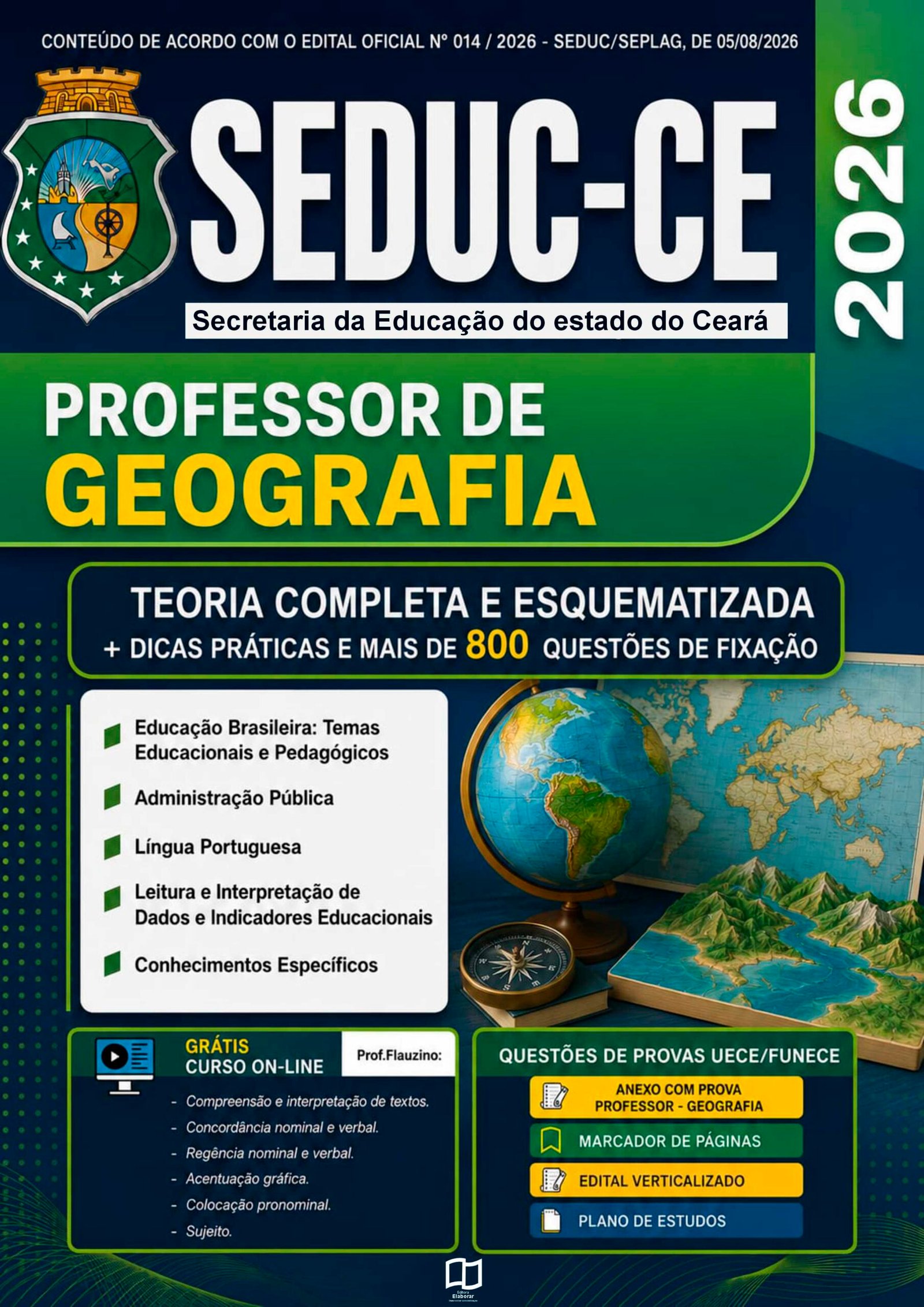 SEDUC -CE 2026 GEOGRAFIA