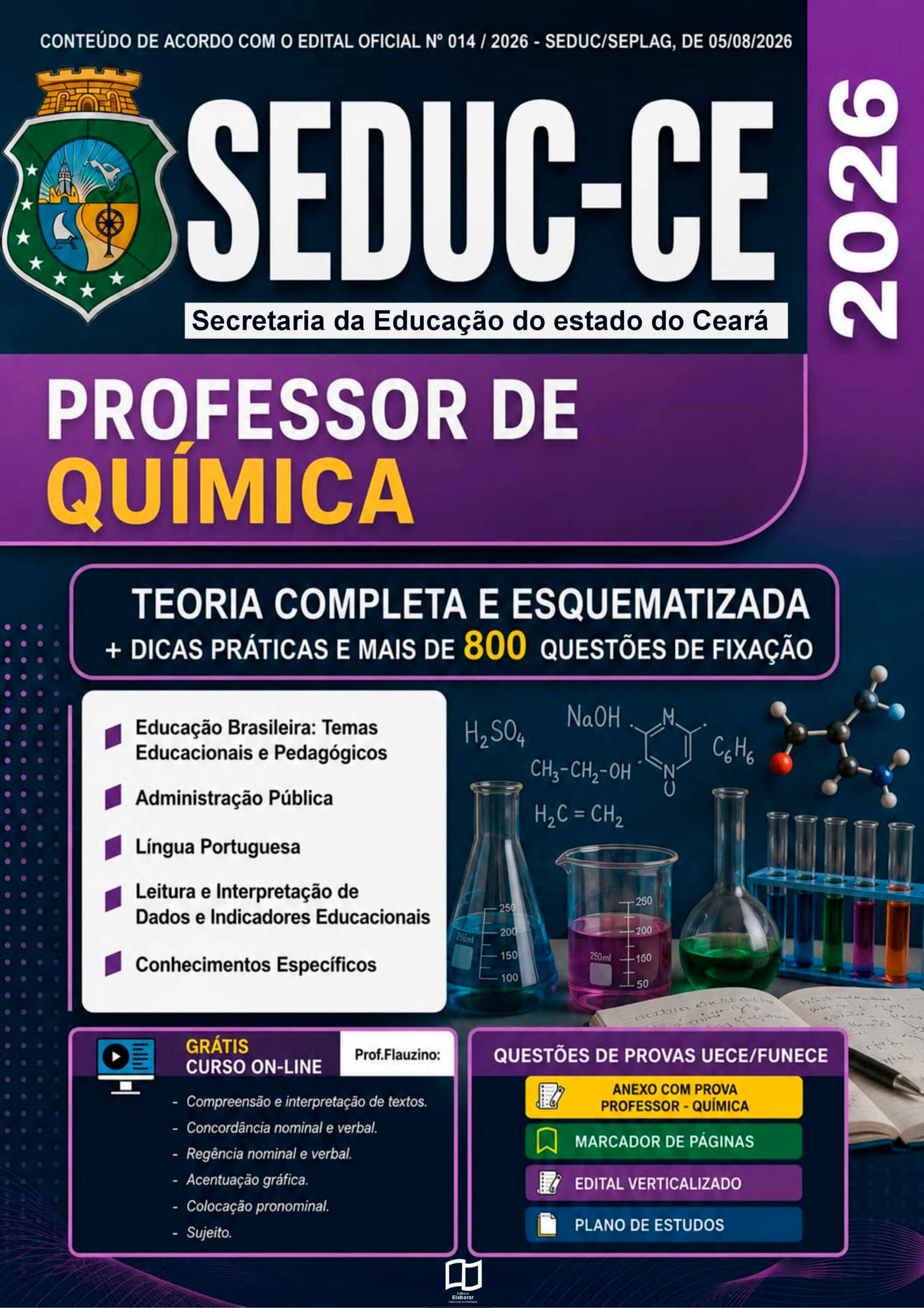 SEDUC -CE 2026 QUIMICA
